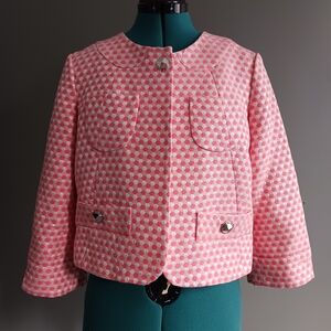 Vintage Marc Jacobs Honeycomb Jacquard Jacket, Blazer  Size 10